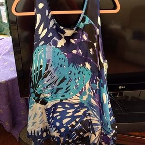 Apt9 Beautiful Butterfly Tank top